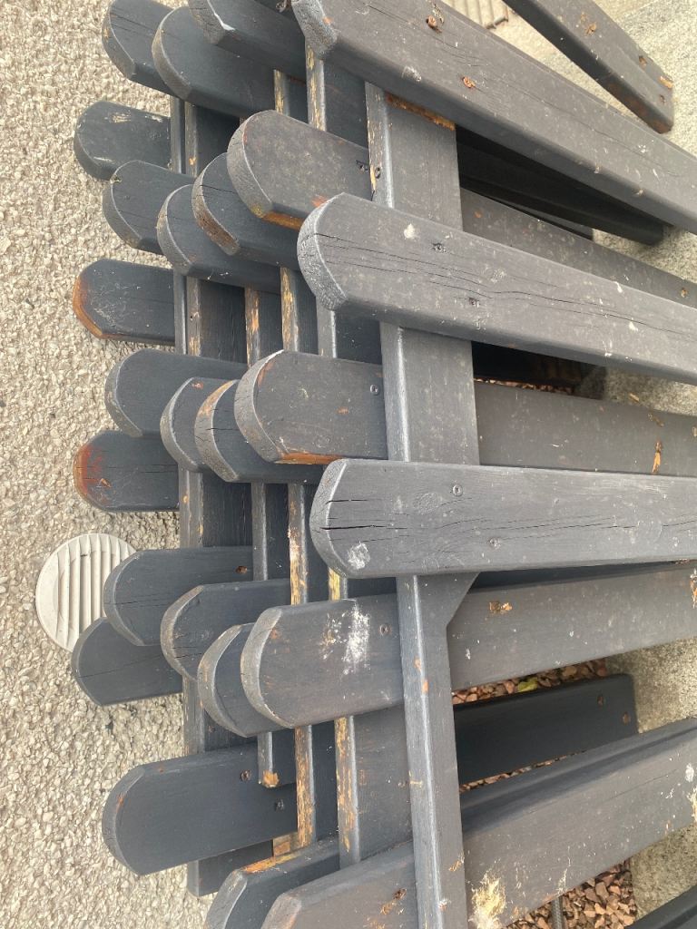 Wooden fences