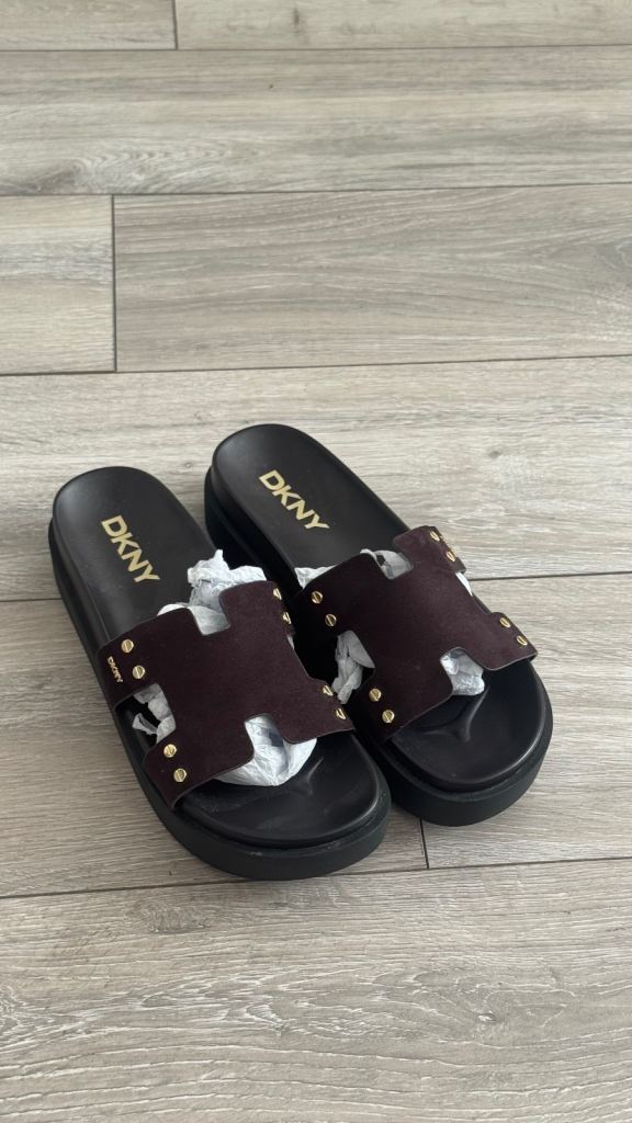 DKNY Pavella Women's Sandals – Brown, New with Tags