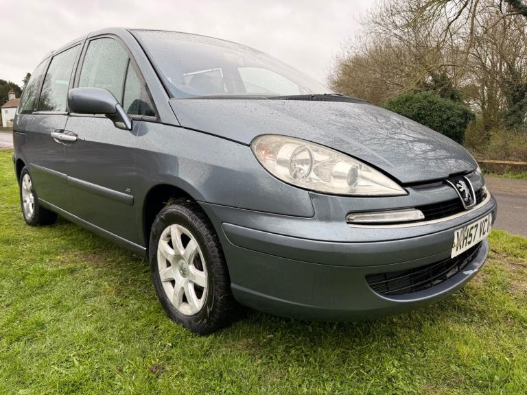 57 PEUGEOT 807 2.0 HDI 120 SE 7 SEATS MOT 03/27 A/C ALLOYS ROOF BARS PX SWAPS