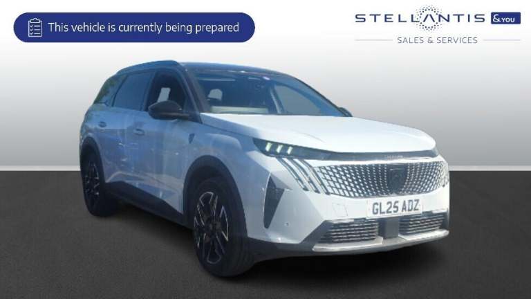 2025 Peugeot 5008 1.2 Hybrid 136 GT 5dr e-DSC6 HATCHBACK PETROL Automatic
