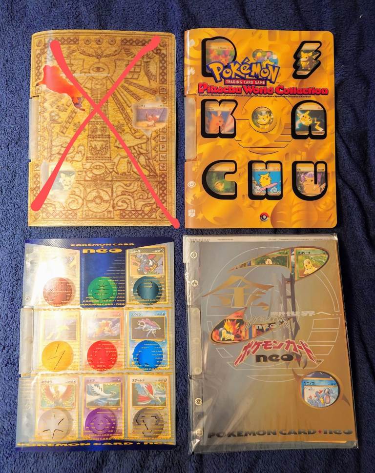 Pokémon premium files x 3 