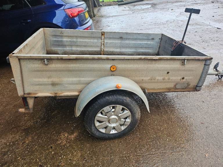 6ft x 3ft-8" galvinised trailer 