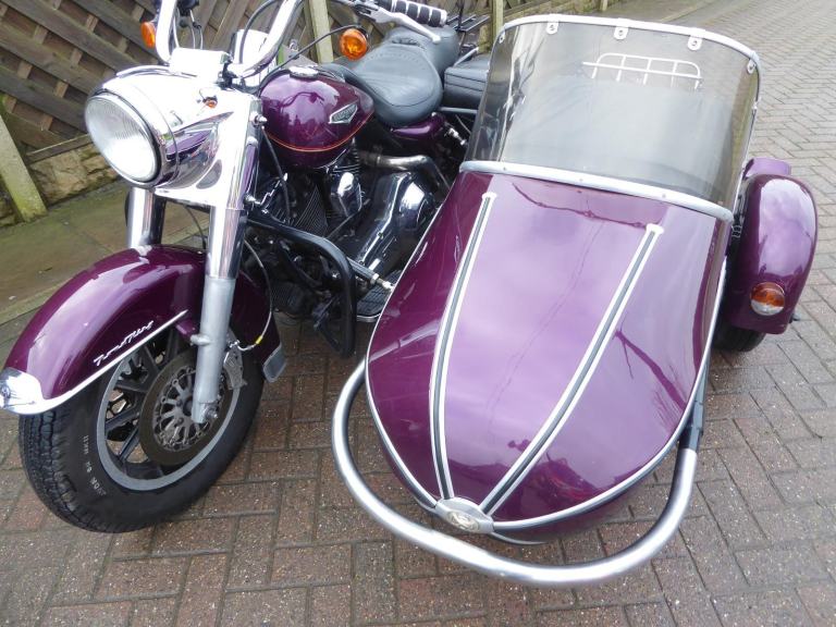 HARLEY DAVIDSON 1340 ROAD KING SIDECAR OUTFIT S REG HAS REVERSE GEAR 