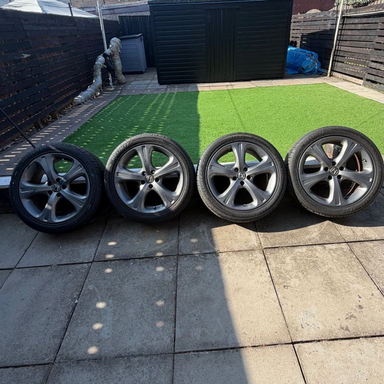 4 x 5x114.3 Honda alloys