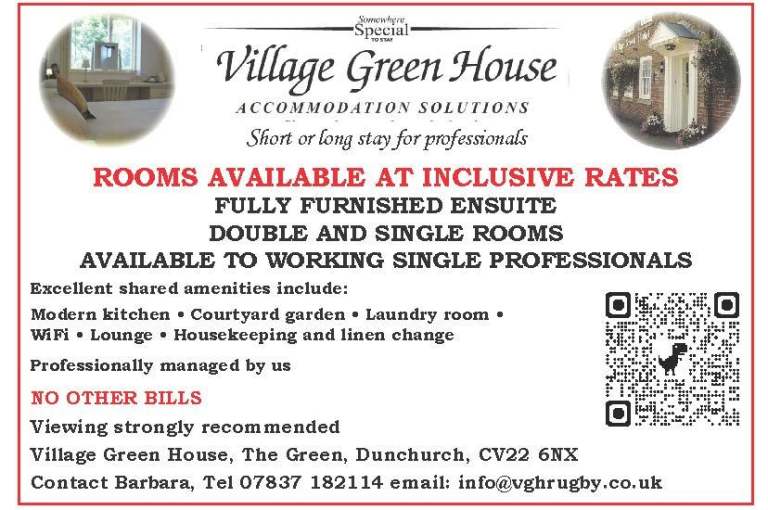 Single Room Available Now!