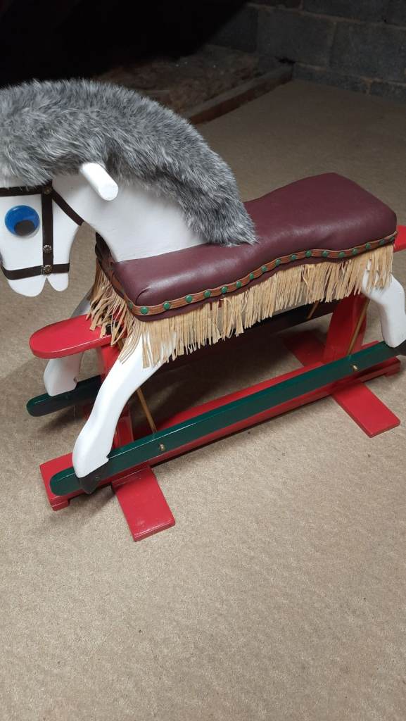 Vintage small rocking horse