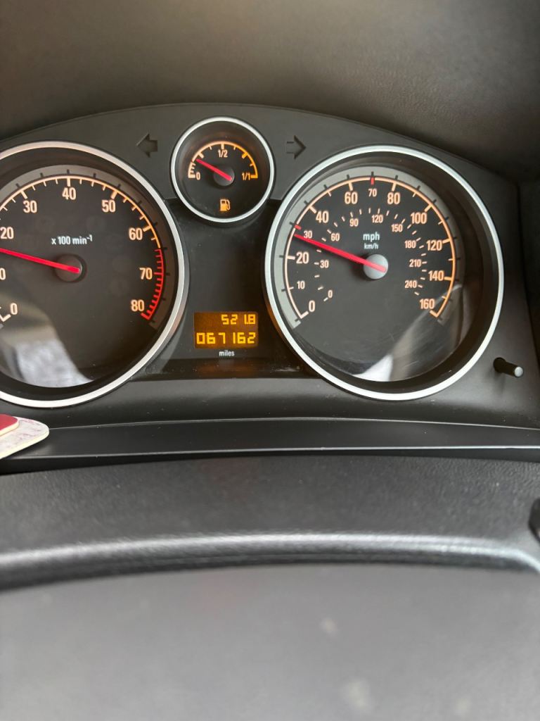 Vauxhall, ZAFIRA, MPV, 2011, Manual, 1598 (cc), 5 doors