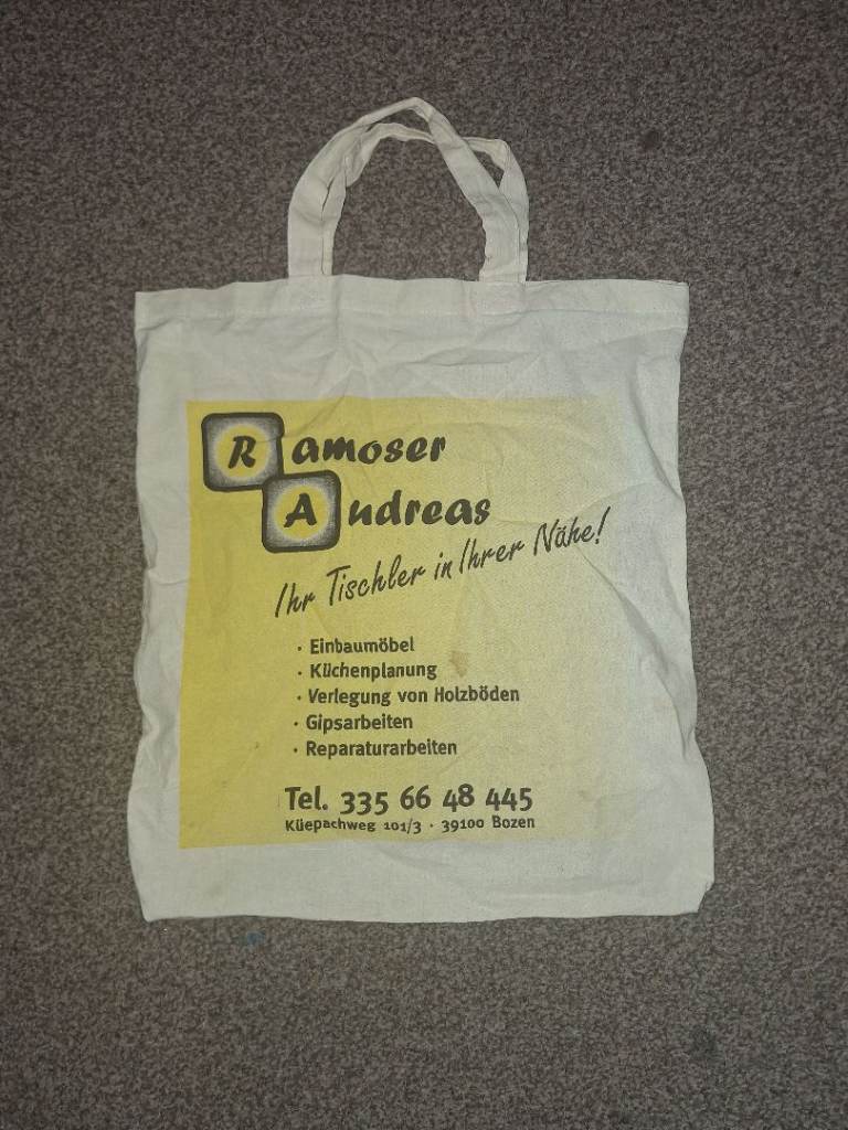 Ramoser Andreas Fabric Tote Bag - Good Condition