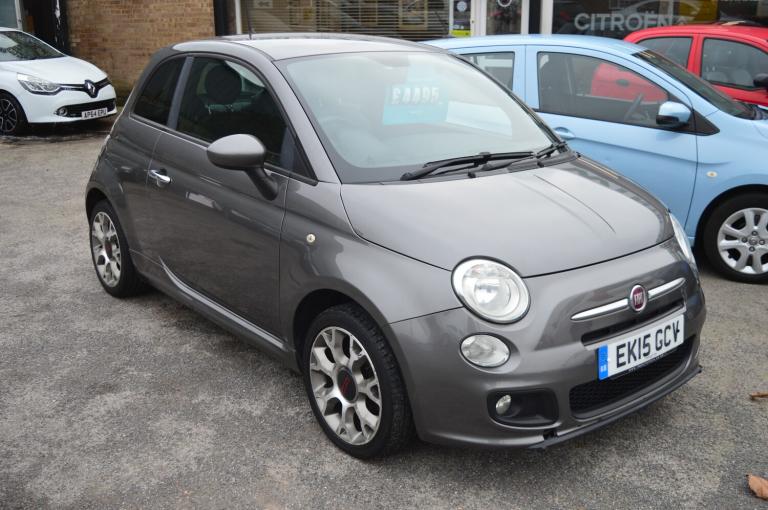 2015 Fiat 500 1.2 S Hatchback 3dr Petrol Manual Euro 6 (s/s) (69 bhp) Petrol