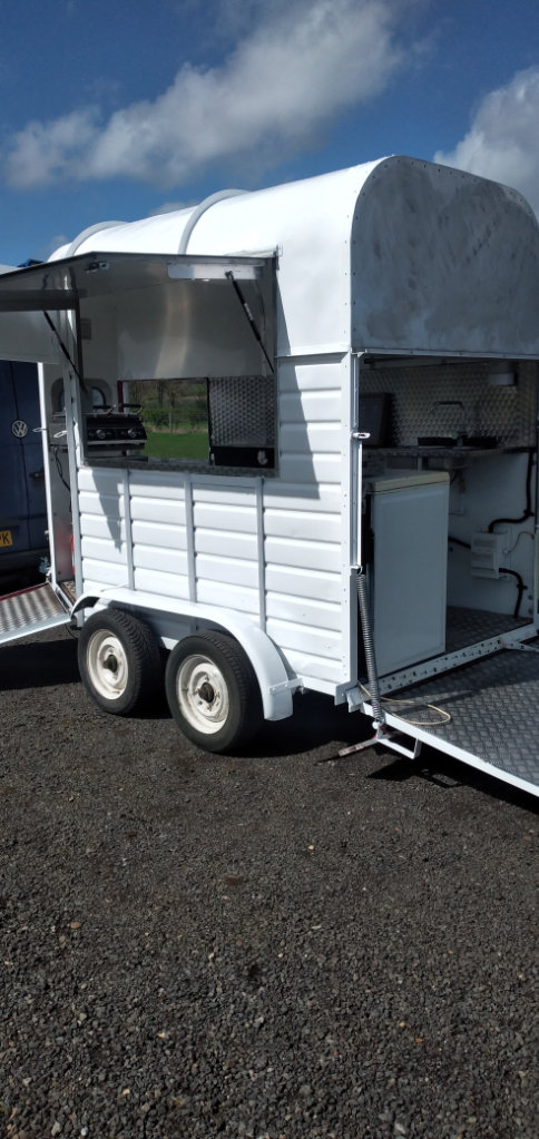Catering trailer burger van mobile kitchen horsebox food truck 