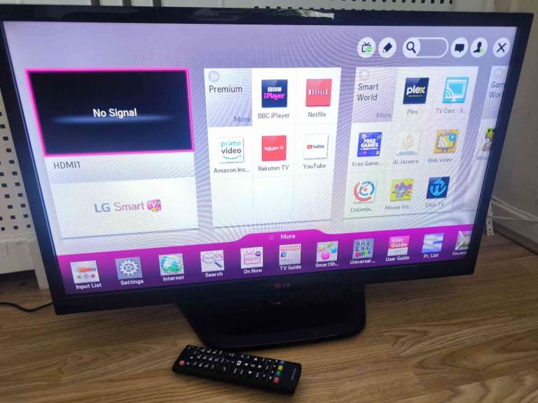 LG 29" Smart TV LED FullHD (apps not supported)