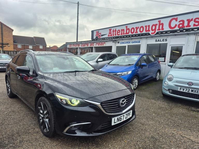 2017 Mazda Mazda6 D SPORT NAV Estate Diesel Automatic