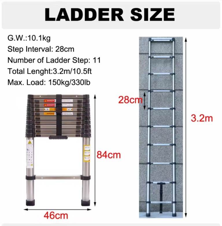 Telescopic ladder 