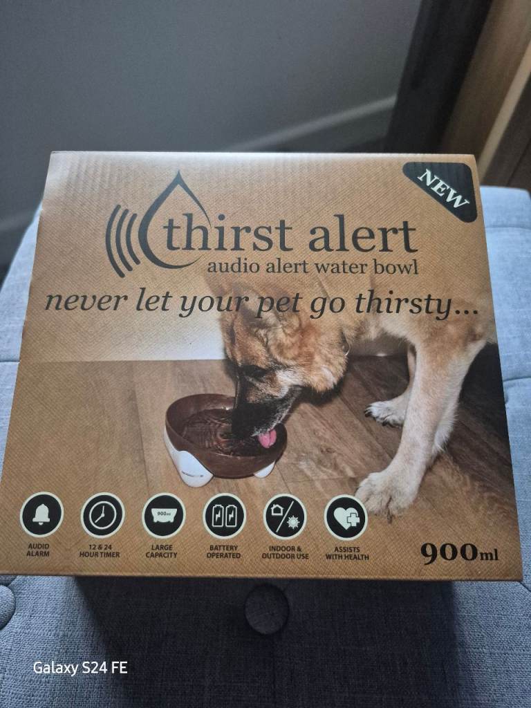 Alert dog bowl 