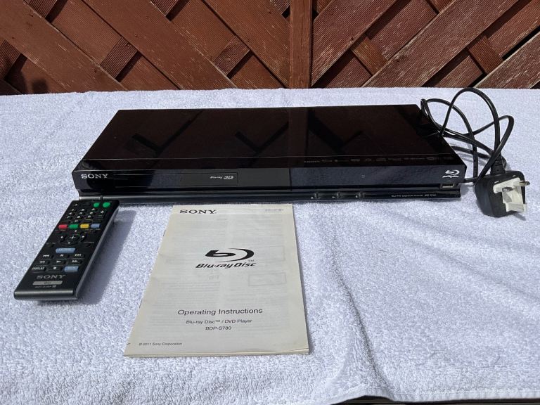 SONY BDP-S780 3D BLU RAY PLAYER