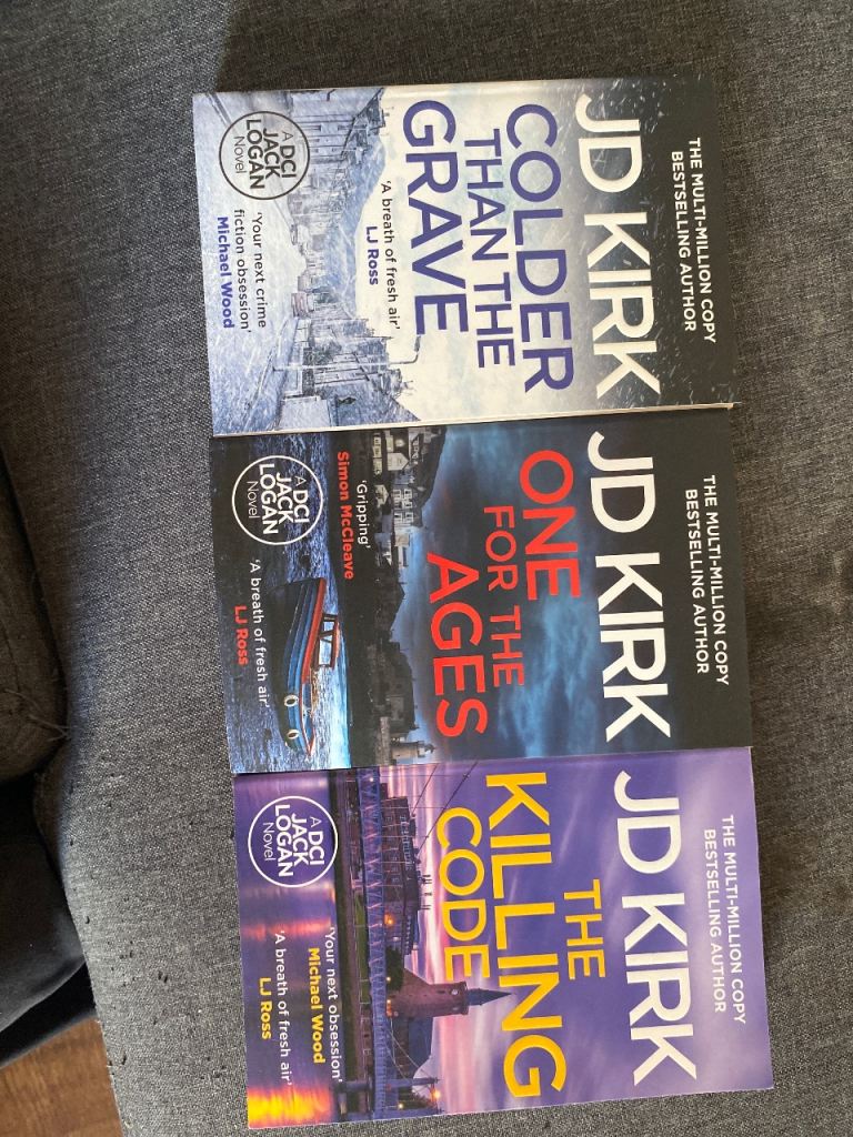 JD Kirk DCI Logan Novels - Colder Than The Grave & More