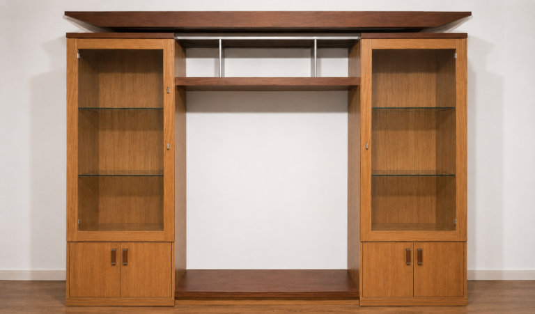 Italian Display Cabinet / Wardrobe Unit – Good Condition