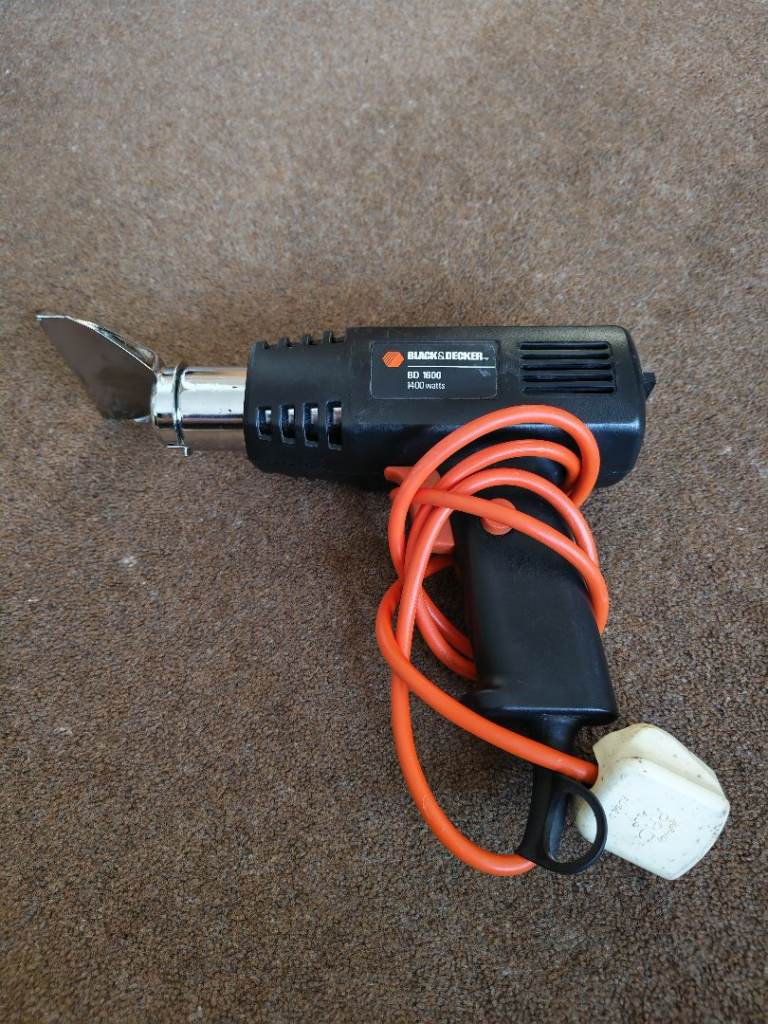Black & Decker KD1600 Heat Gun – Good Condition, £9.00 for Sale in ...