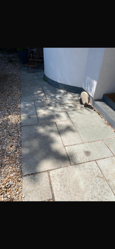 Indian Sandstone patio slabs 