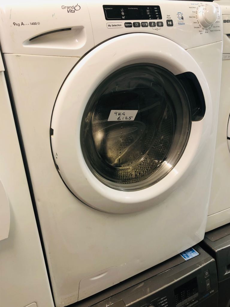 Candy Grand Vita 9kg Washing Machine with 1400 rpm  Good Condition