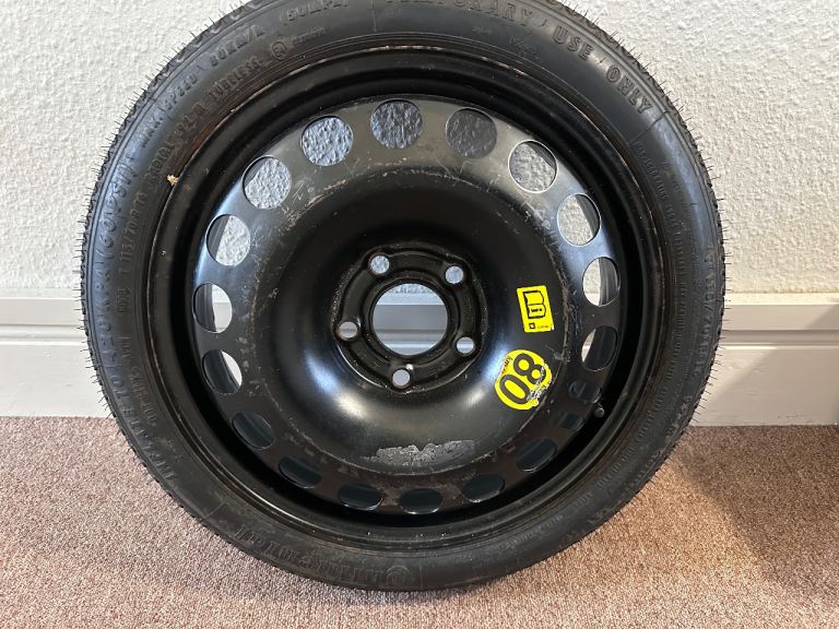 Vauxhall Zafira b spare tyre