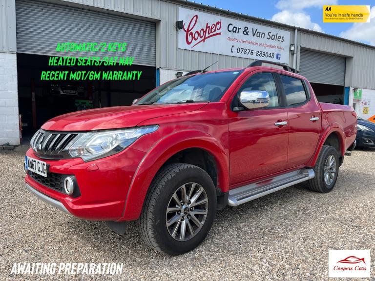 2017 Mitsubishi L200 Double Cab DI-D 178 Warrior 4WD Auto PICK UP Diesel Automatic