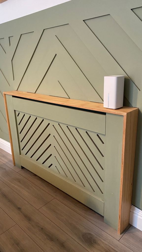 Custom Handmade Wooden Radiator Cover – Designer Piece