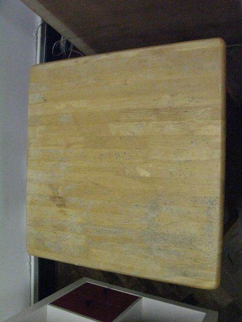 Wooden Table . Size : H=74cm , W=69cm , D=69cm