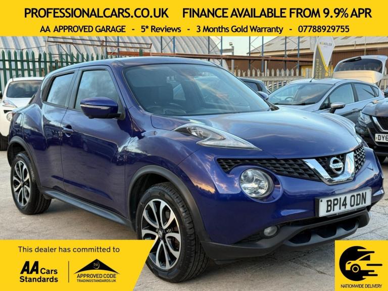 2014 Nissan Juke 1.2 DiG-T Tekna 5dr HATCHBACK PETROL Manual