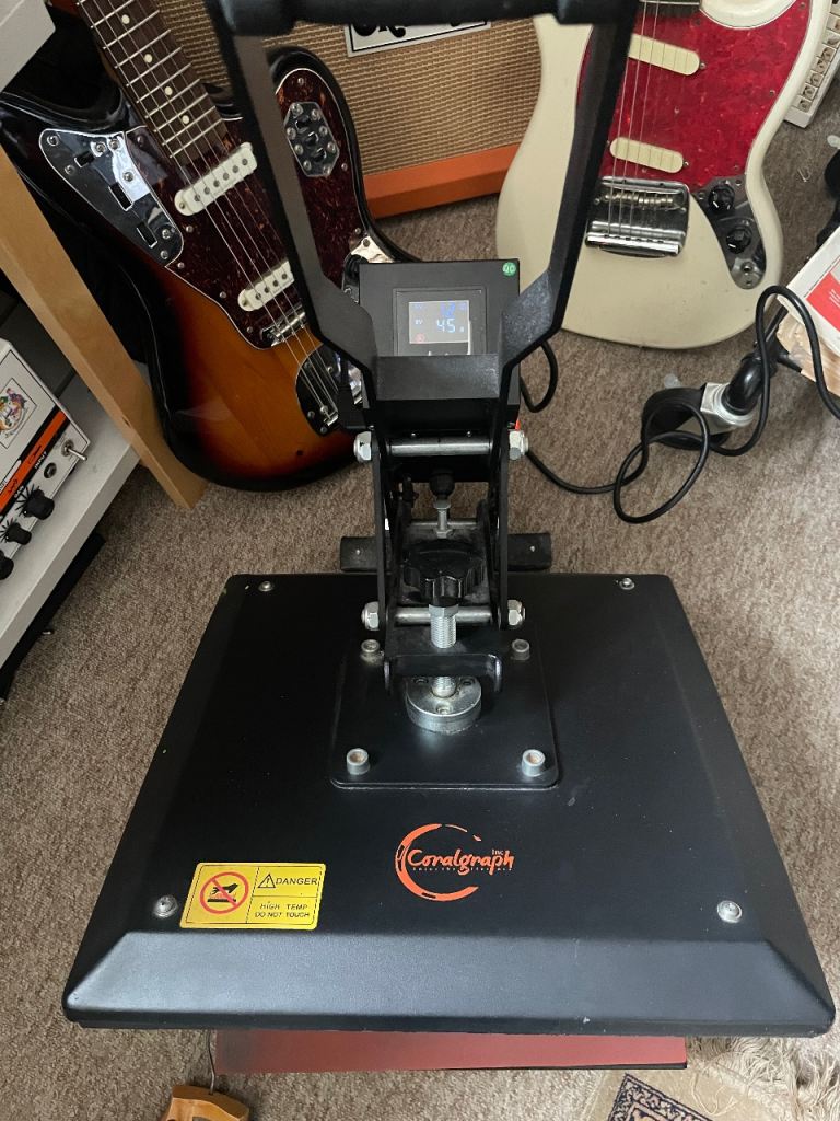 🔥 Coralgraph A3 Heat Press – Excellent Condition 🔥