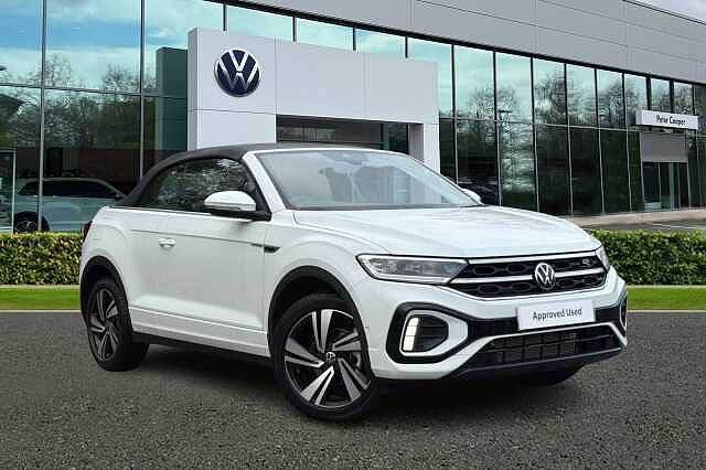 2025 Volkswagen T-Roc 1.5 TSI R-Line 2dr DSG CONVERTIBLE PETROL Automatic