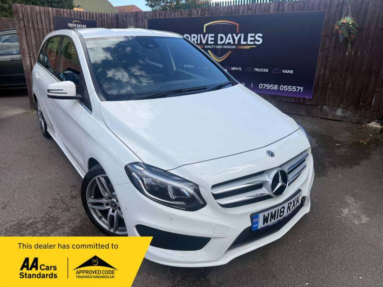 2018 Mercedes-Benz B Class 1.5 B 180 AMG Line Premium D Auto 5dr MPV Diesel Automatic