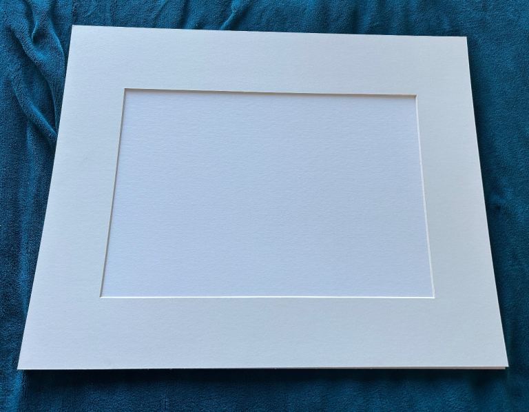 Artists picture mounts/ matts  with backing acid free 17