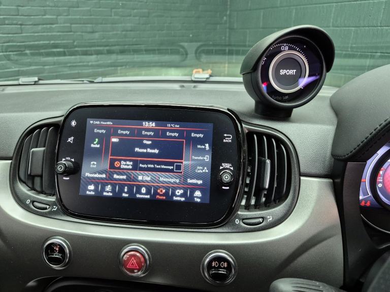 2022 Abarth 595C Turismo Convertible, Leather,Motorhome Tow Car (Braked) A Frame