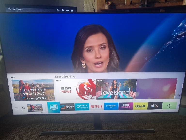 65INCH 4K Qled Samsung smart tv