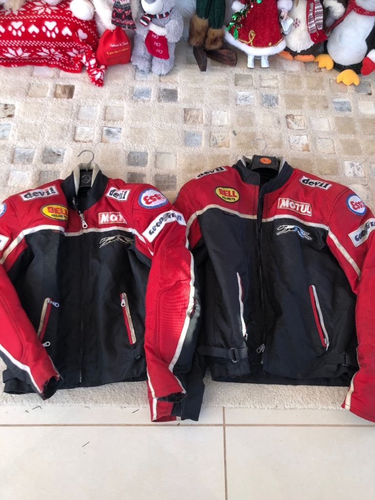 Textile motorbike jackets 