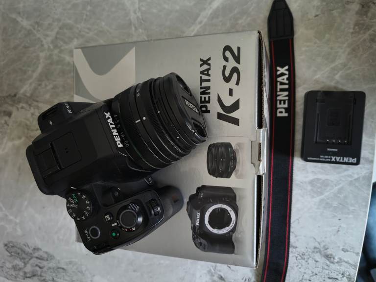 DSLR Pentax KS2 with 18-50mm F4-5.6 lens