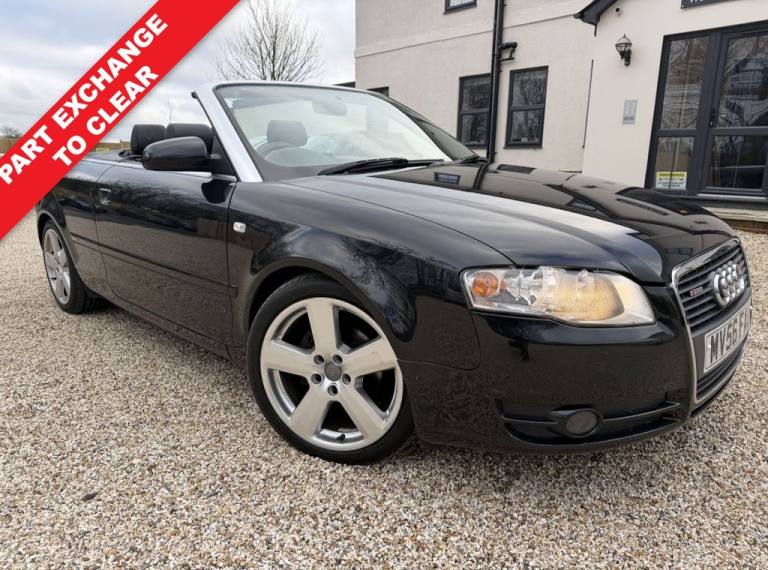 2006 Audi A4 Cabriolet 2.0 TDI S line Convertible 2dr Diesel Manual (175 g/km, 138 bhp) Convertib...