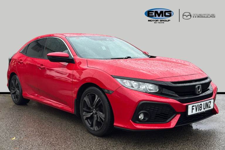  Honda Civic 1.0 Vtec Turbo Sr Hatchback 5dr Petrol Manual Euro 6 s/s 126 Ps