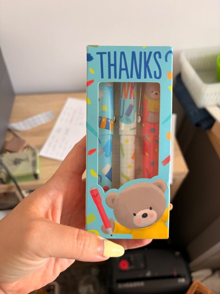 Set of 3 Hugs Pens