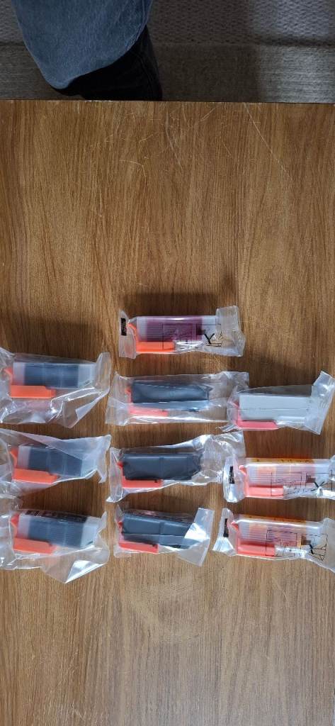 New Ink Cartridges - Mixed Colours, Still Sealed