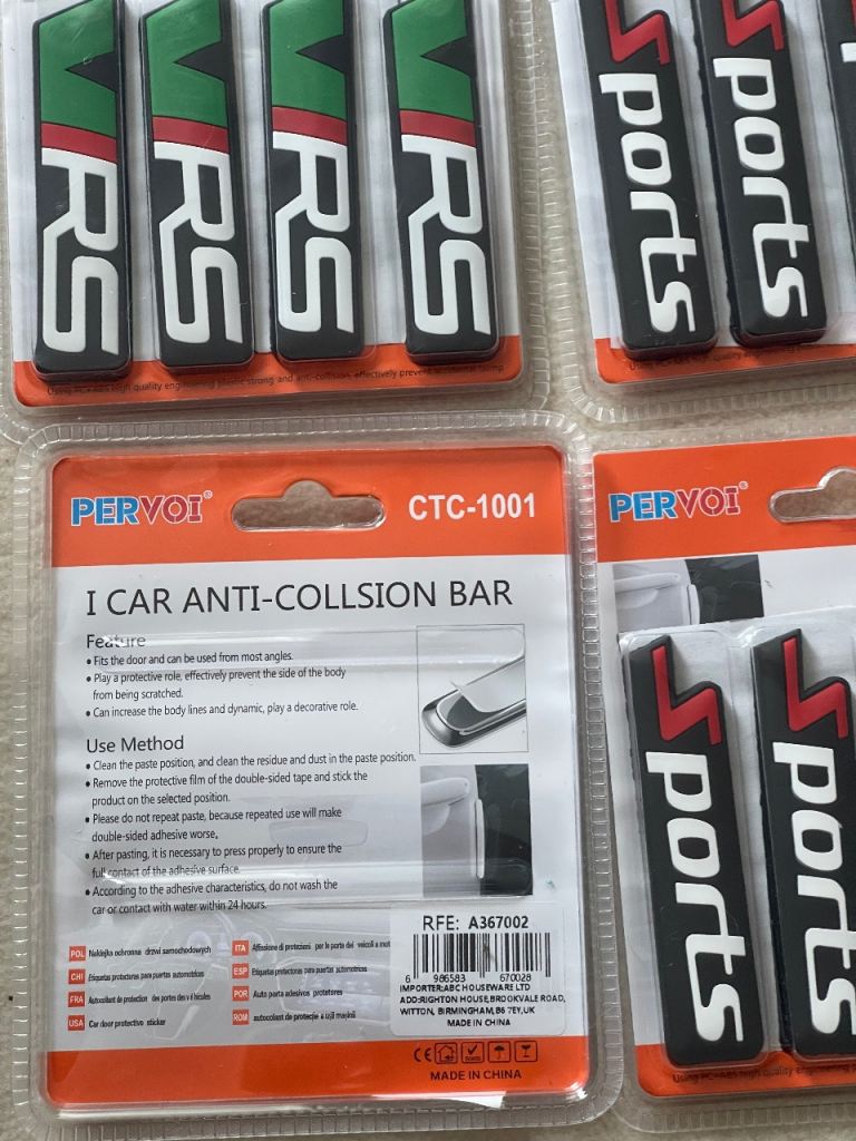 Bundle Handyman accessories + Car Anti-Collision Bar Stripes (4 Pack)