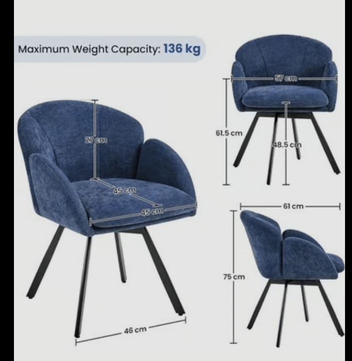 Desk and Swivel Chair 