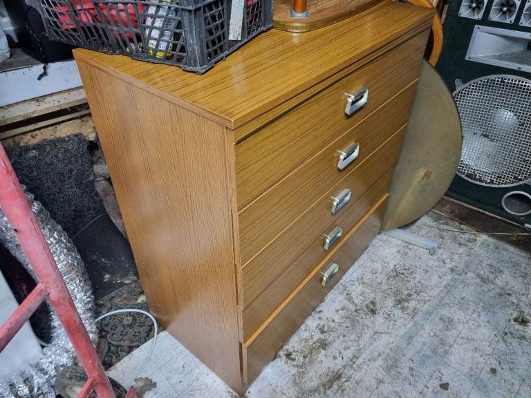 Wooden Chest of Drawers 2 left , £15.00 for Sale in Droylsden, Manchester