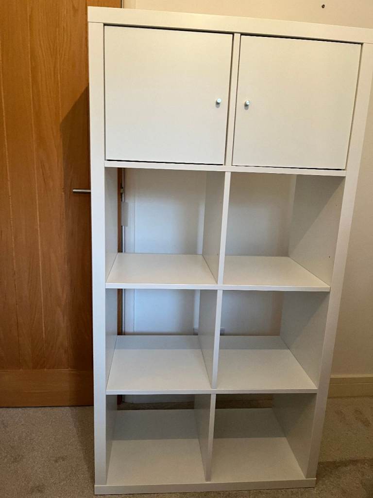 IKEA Kallax shelving unit or room divider - White 77 x 147 cm