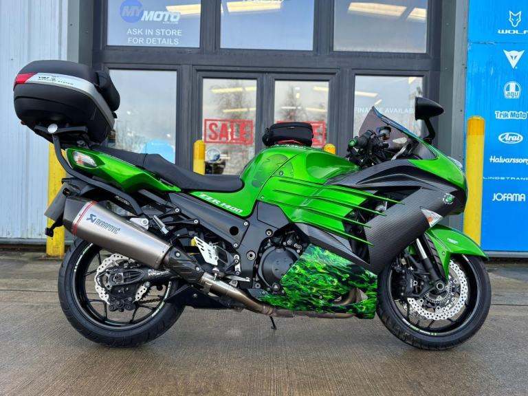 2015 Kawasaki ZZR1400 FFF ABS - 13K MILES 