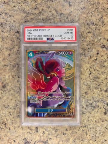 One Piece JP Uta Trading Card – PSA Graded GEM MT 10 | in Keady