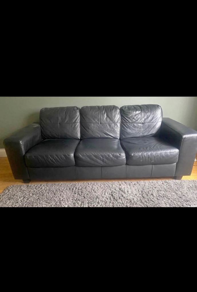 3 seater sofa and 1 seater sofa