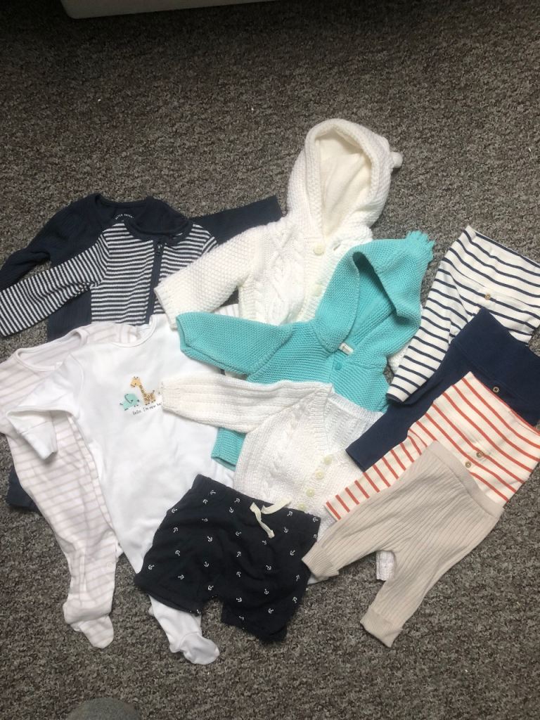 Baby boy bundle 0-3 months