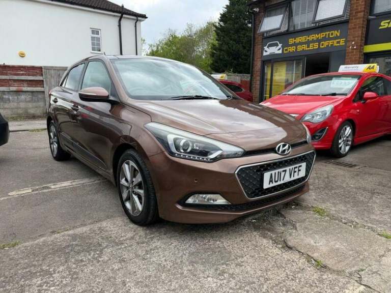 2017 Hyundai i20 1.2 Premium SE Euro 6 5dr HATCHBACK Petrol Manual
